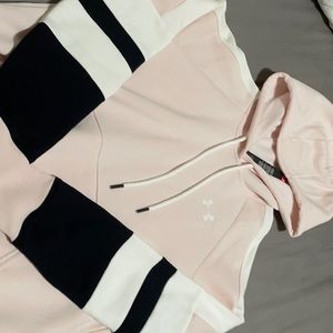 pink under armor sweatshirt